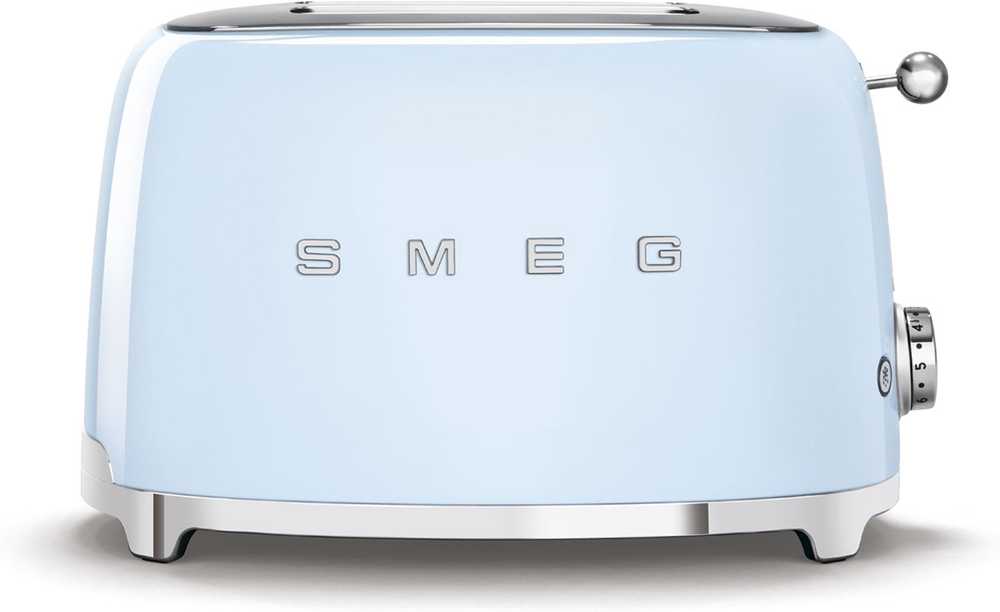 SMEG Topinkovač pro dva tousty 50's Retro Style, pastelově modrá