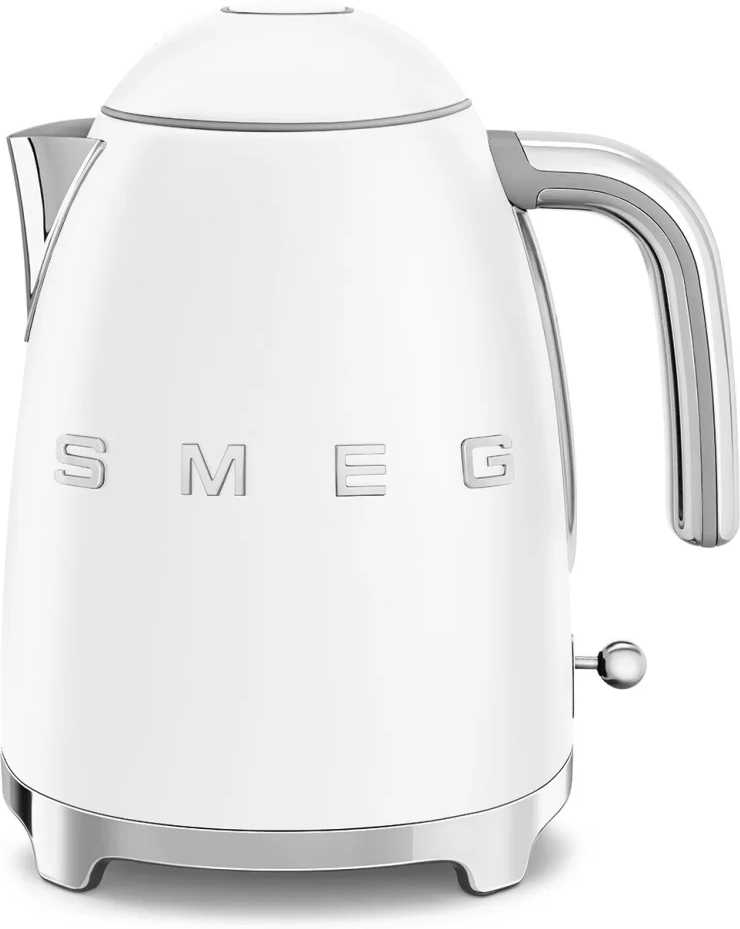 SMEG Rychlovarná konvice s nastavitelnou teplotou 50's Retro Style, 1.7 l, matně bílá