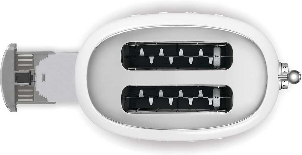 SMEG Topinkovač pro dva tousty 50's Retro Style, bílá