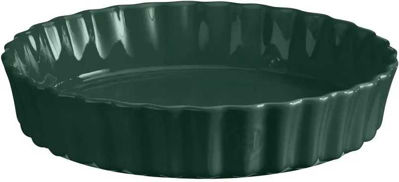 Emile Henry Koláčová forma 24 cm, cedrově zelená