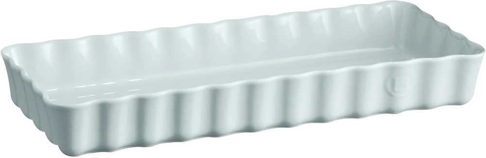 Emile Henry Écume Forma na koláč 15 x 36 cm, světle modrá