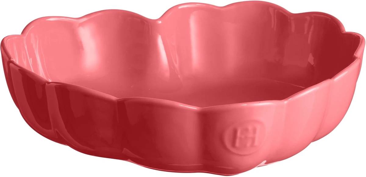 Emile Henry Madeline Koláčová forma tvaru srdce, 26.5 cm, Rose Candy