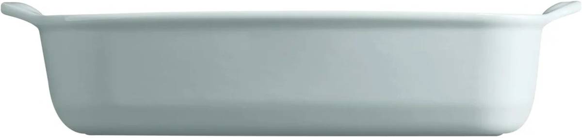 Emile Henry Écume Zapékací mísa obdélníková 30 x 19 cm, světle modrá