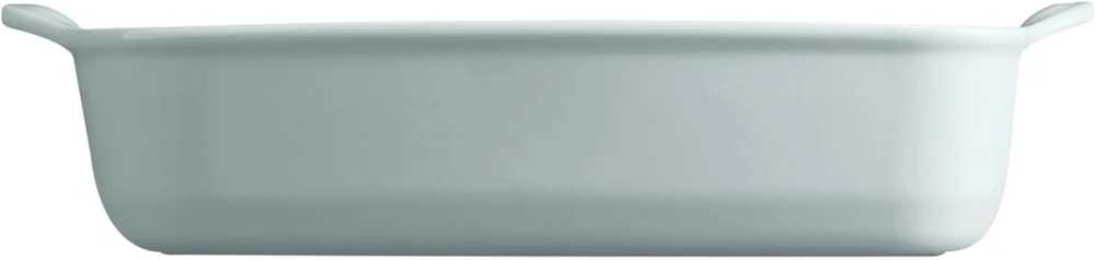 Emile Henry Écume Zapékací mísa obdélníková 30 x 19 cm, světle modrá