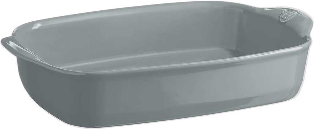 Emile Henry Ultime Zapékací mísa obdélníková 30 x 23 cm, šedivá Perle