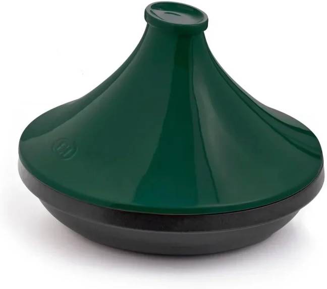 Emile Henry Delight Tajine Colorama na indukci, víko cedrově zelená
