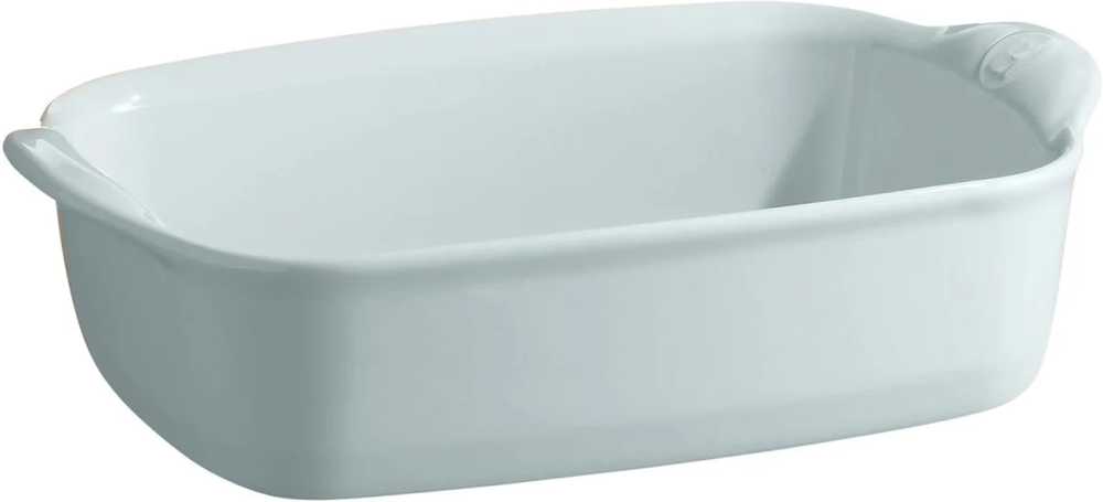 Emile Henry Écume Zapékací mísa obdélníková 22 x 14 cm, světle modrá