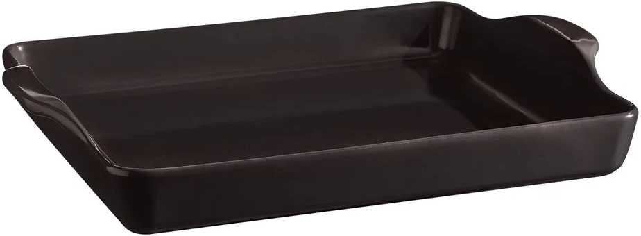 Emile Henry Forma na italský chléb Foccacia 40.5 x 32 cm, pepřová