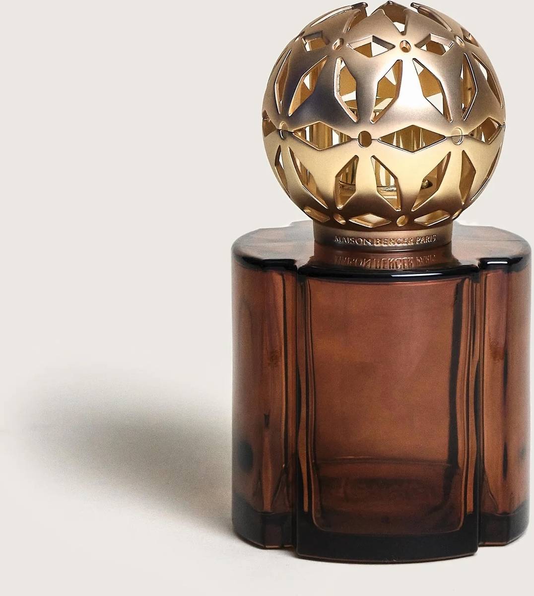 Maison Berger Paris Katalytická lampa Pomelis s náplní Velkolepá vanilka, 250 ml, hnědá