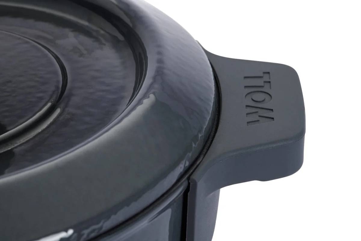 Woll Iron, sada hrnce a wok pánve, Ø 20 cm, Chili Red