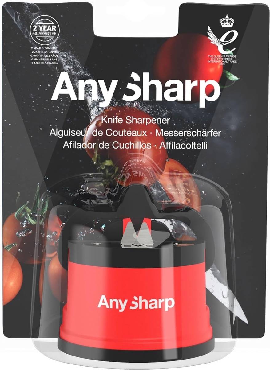 Anysharp Brousek Premium v blistru, červená