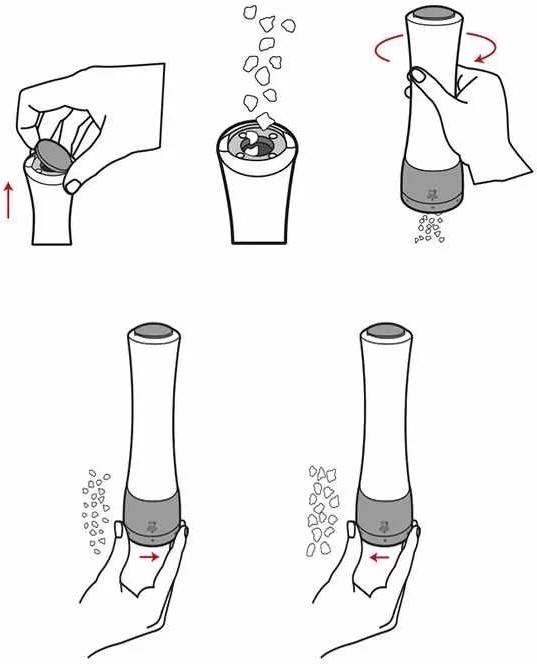 Peugeot Mlýnek na sůl Daman, 21 cm