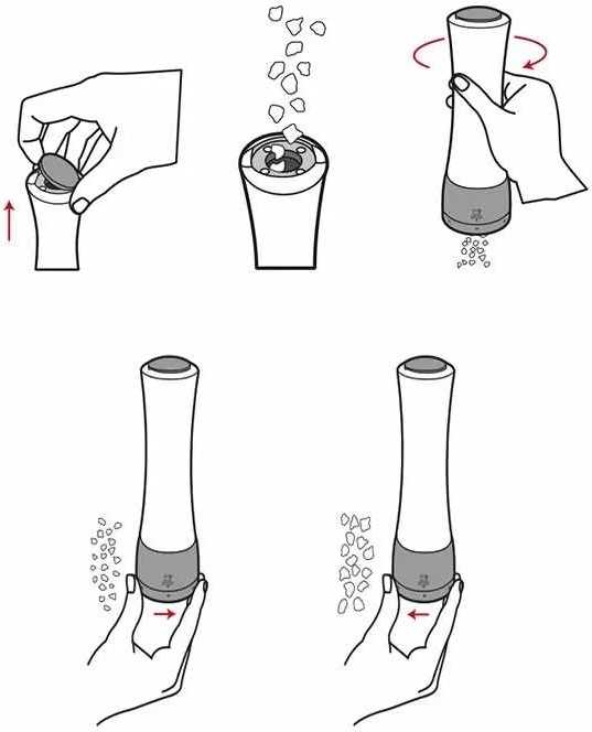 Peugeot Mlýnek na sůl Daman, 21 cm