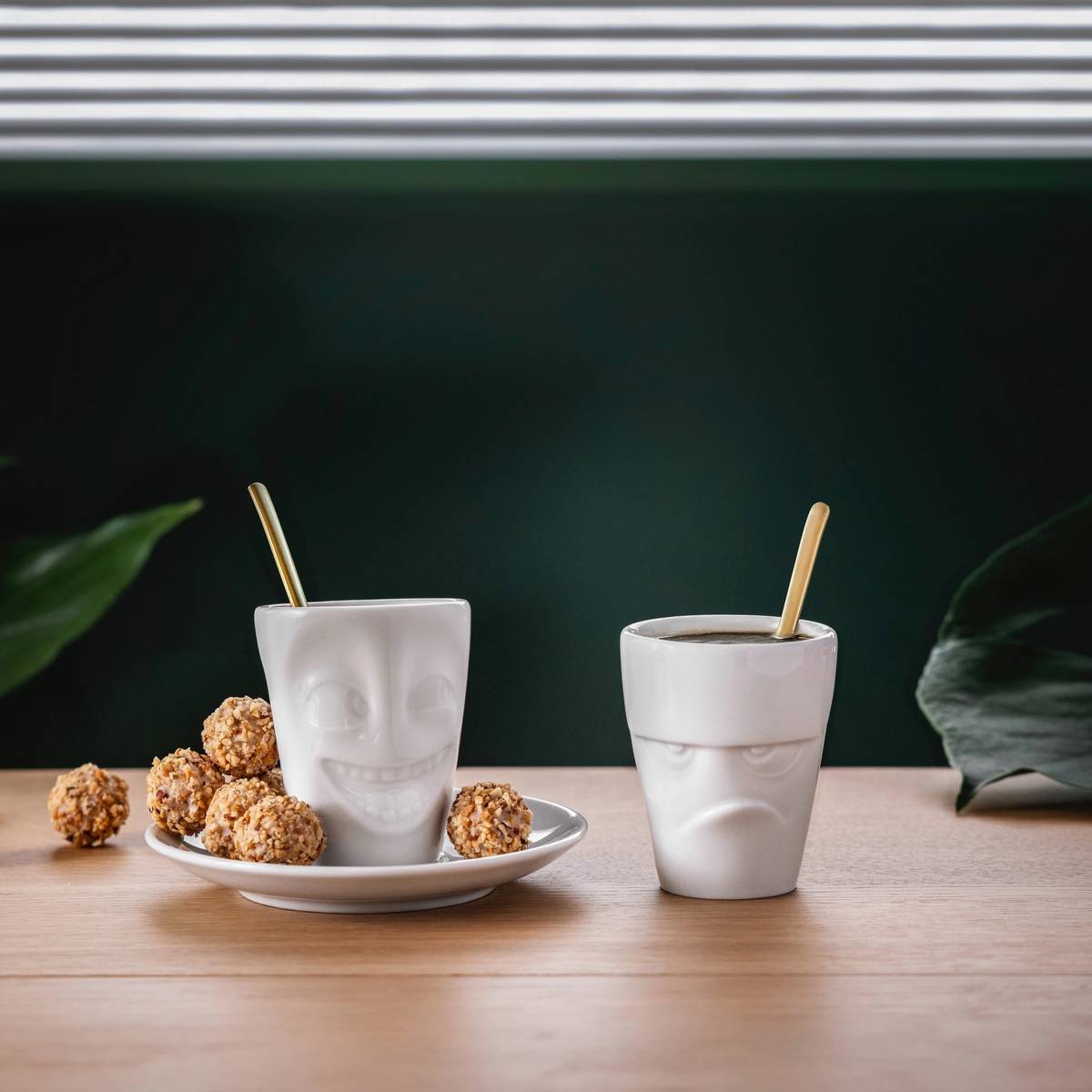 58products Hrnek na espresso Joking, 80 ml, bílá