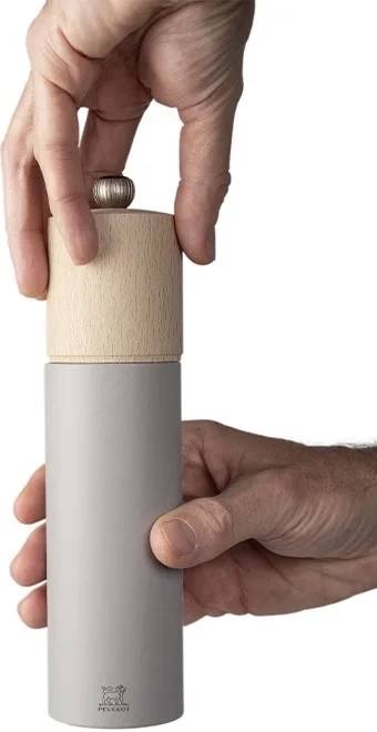 Peugeot Boreal Mlýnek na sůl, 21 cm, světle šedá