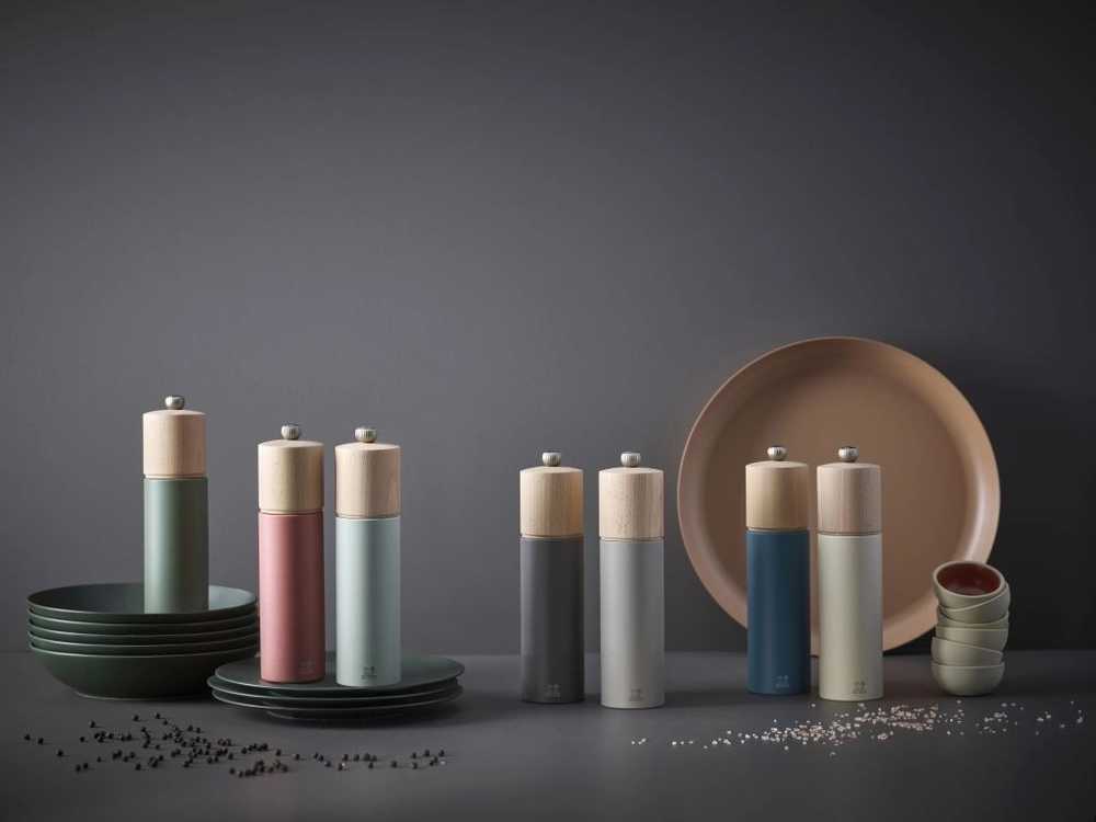 Peugeot Boreal Mlýnek na sůl, 21 cm, světle šedá