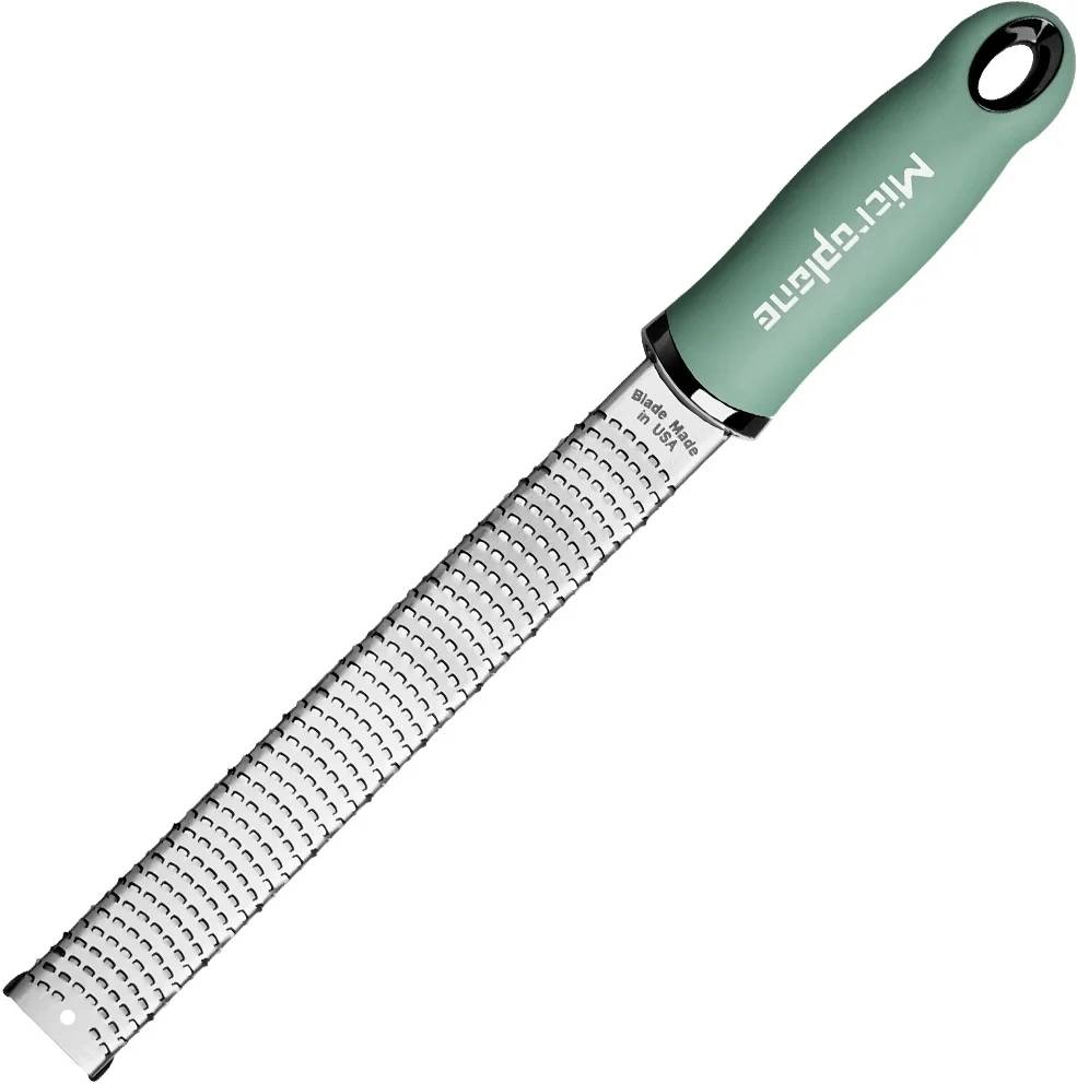 Microplane struhadlo Zester jemné s rukojetí modrá