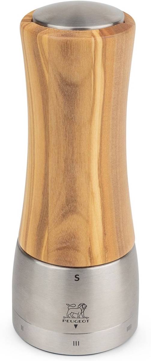 Peugeot Madras Mlýnek na sůl, 16 cm, olivové dřevo