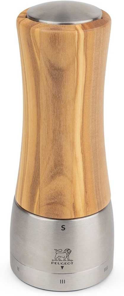 Peugeot Madras Mlýnek na sůl, 16 cm, olivové dřevo