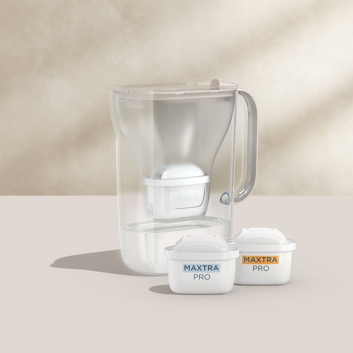 Brita Filtrační konvice Style Essential se 2 filtry, písková