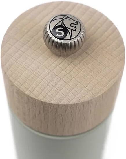 Peugeot Boreal Mlýnek na sůl, 12 cm, šalvějově zelená