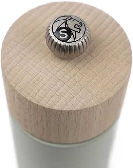 Peugeot Boreal Mlýnek na sůl, 12 cm, šalvějově zelená