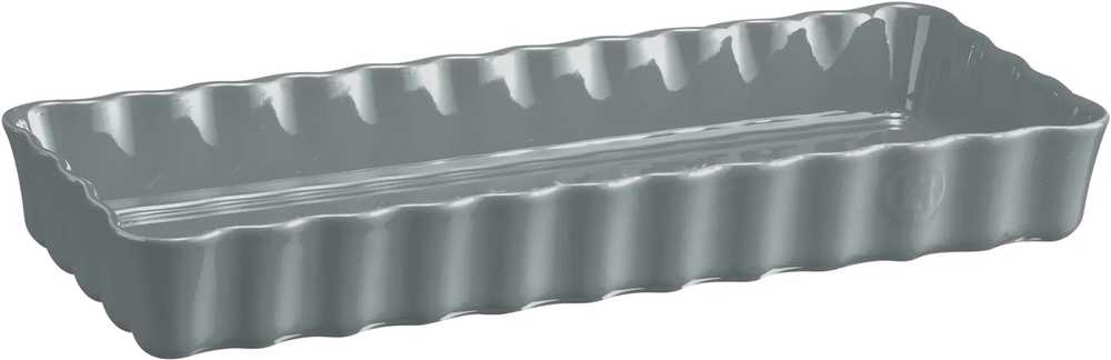 Emile Henry Perle Koláčová forma 15 x 36 cm, šedivá