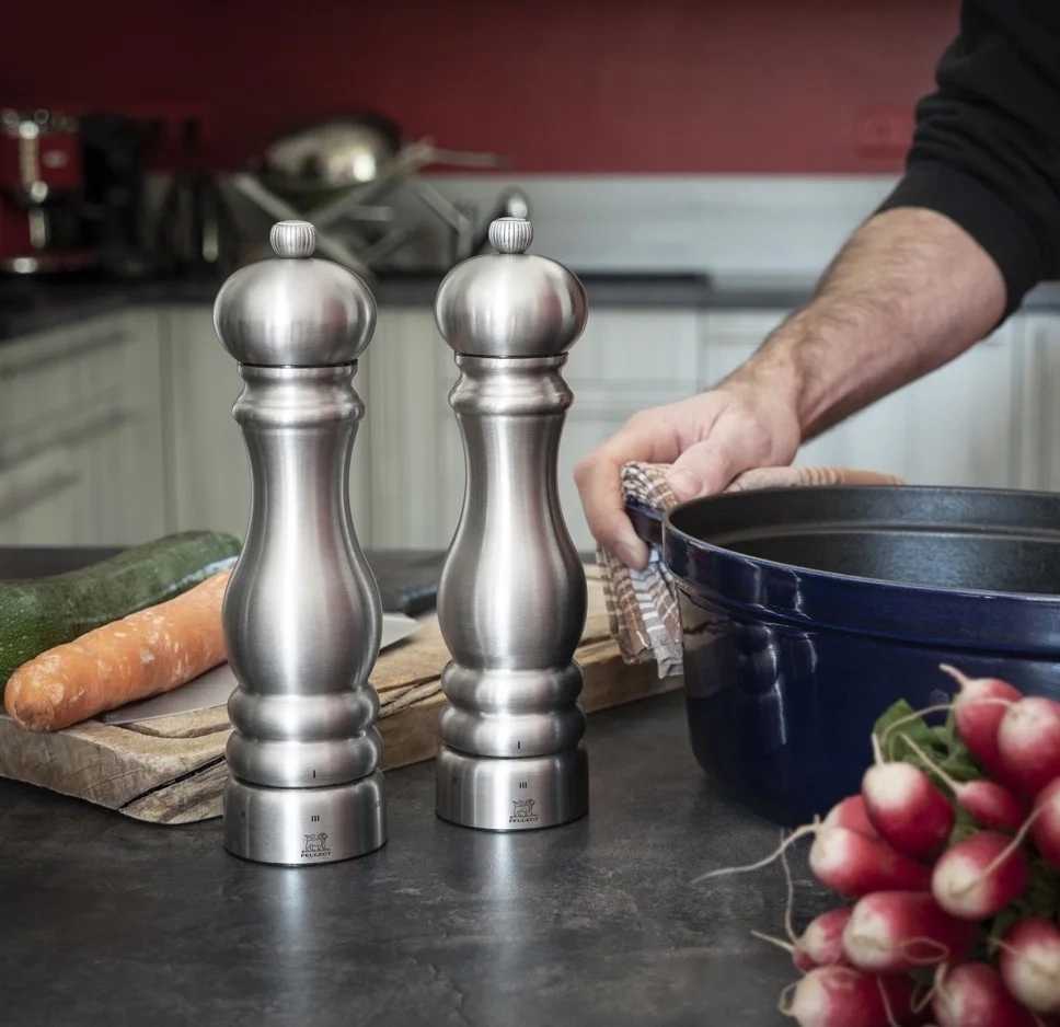 Peugeot Paris Chef Mlýnek na sůl, 22 cm, nerezová