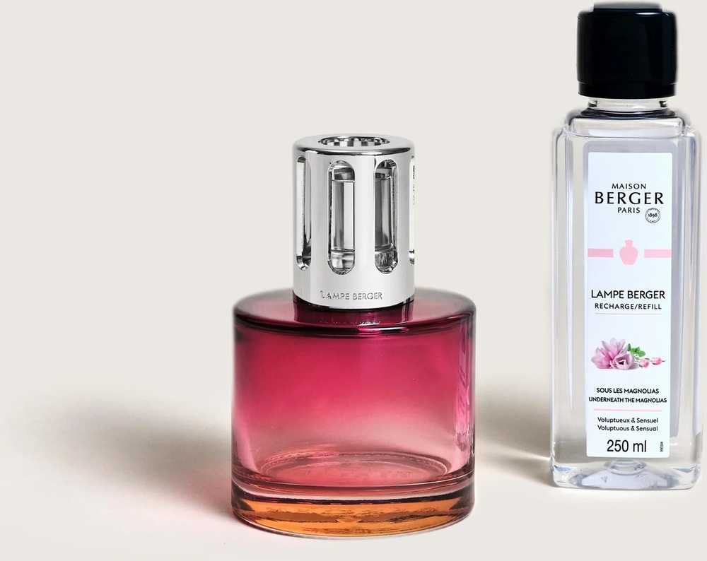 Maison Berger Paris Katalytická lampa Pure s náplní Underneath the Magnolias, 250 ml, růžová