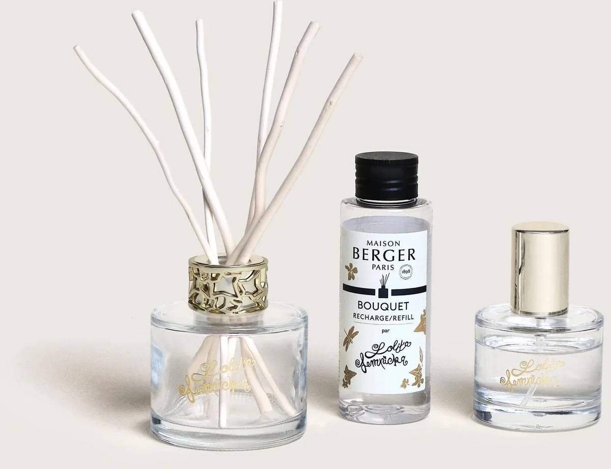 Maison Berger Paris Sada Mini Duo Lolita Lempicka, difuzér + náplň + bytová vůně, průhledná