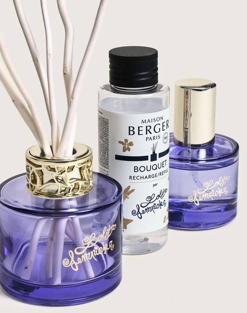 Maison Berger Paris Sada Duo Mini Lolita Lempicka, difuzér + náplň + bytový sprej, fialová