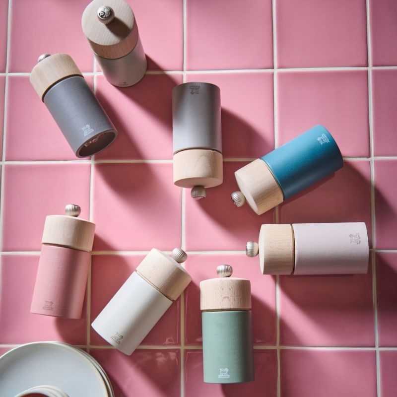 Peugeot Boreal Mlýnek na sůl, 12 cm, pudrově růžová