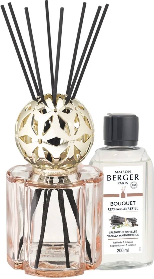 Maison Berger Paris Aroma difuzér Pomelis s náplní Vanilla Magnificence, 200 ml, béžová