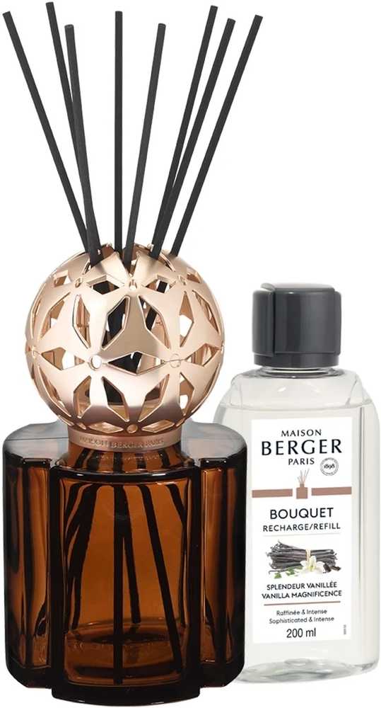 Maison Berger Paris Aroma difuzér Pomelis s náplní Vanilla Magnificence, 200 ml, béžová