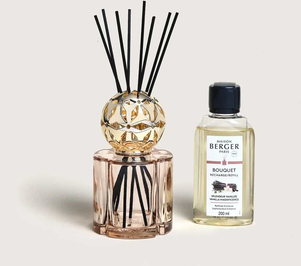 Maison Berger Paris Aroma difuzér Pomelis s náplní Vanilla Magnificence, 200 ml, béžová