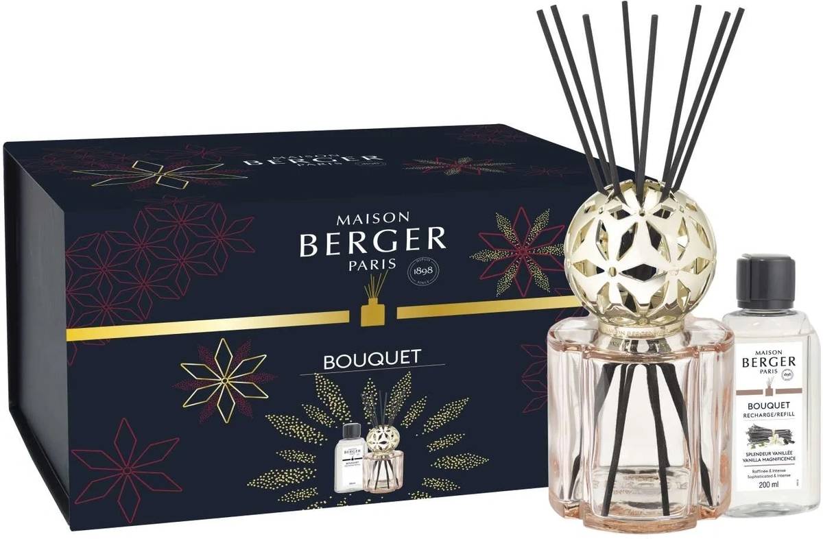 Maison Berger Paris Aroma difuzér Pomelis s náplní Vanilla Magnificence, 200 ml, béžová