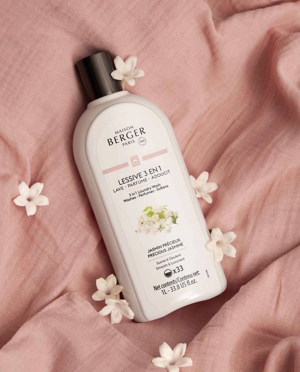 Maison Berger Paris Prací prostředek se změkčovadlem a parfémem Precious Jasmine, 1 l