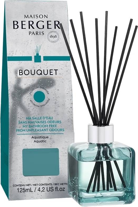 Maison Berger Paris Aroma difuzér Cube s náplní My Bathroom Free, 100 ml