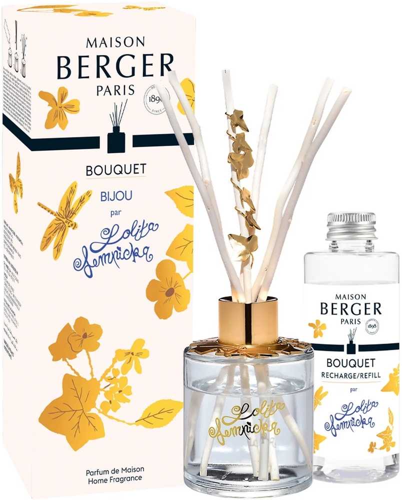 Maison Berger Paris Aroma difuzér Jewelry s náplní Lolita Lempicka, 100 ml, průhledná