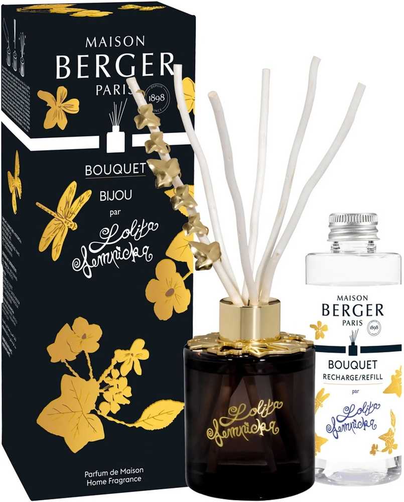 Maison Berger Paris Aroma difuzér Jewelry s náplní Lolita Lempicka, 100 ml, průhledná