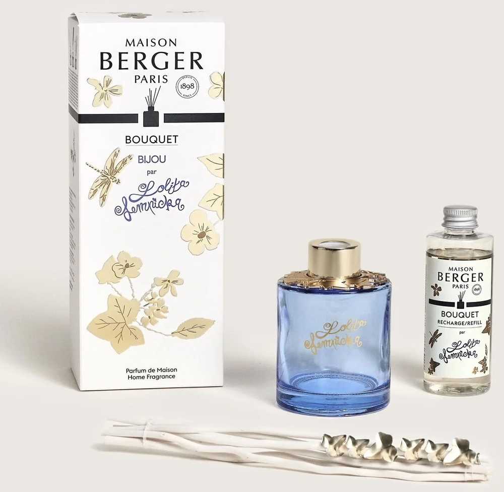 Maison Berger Paris Aroma difuzér Jewelry s náplní Lolita Lempicka, 100 ml, průhledná
