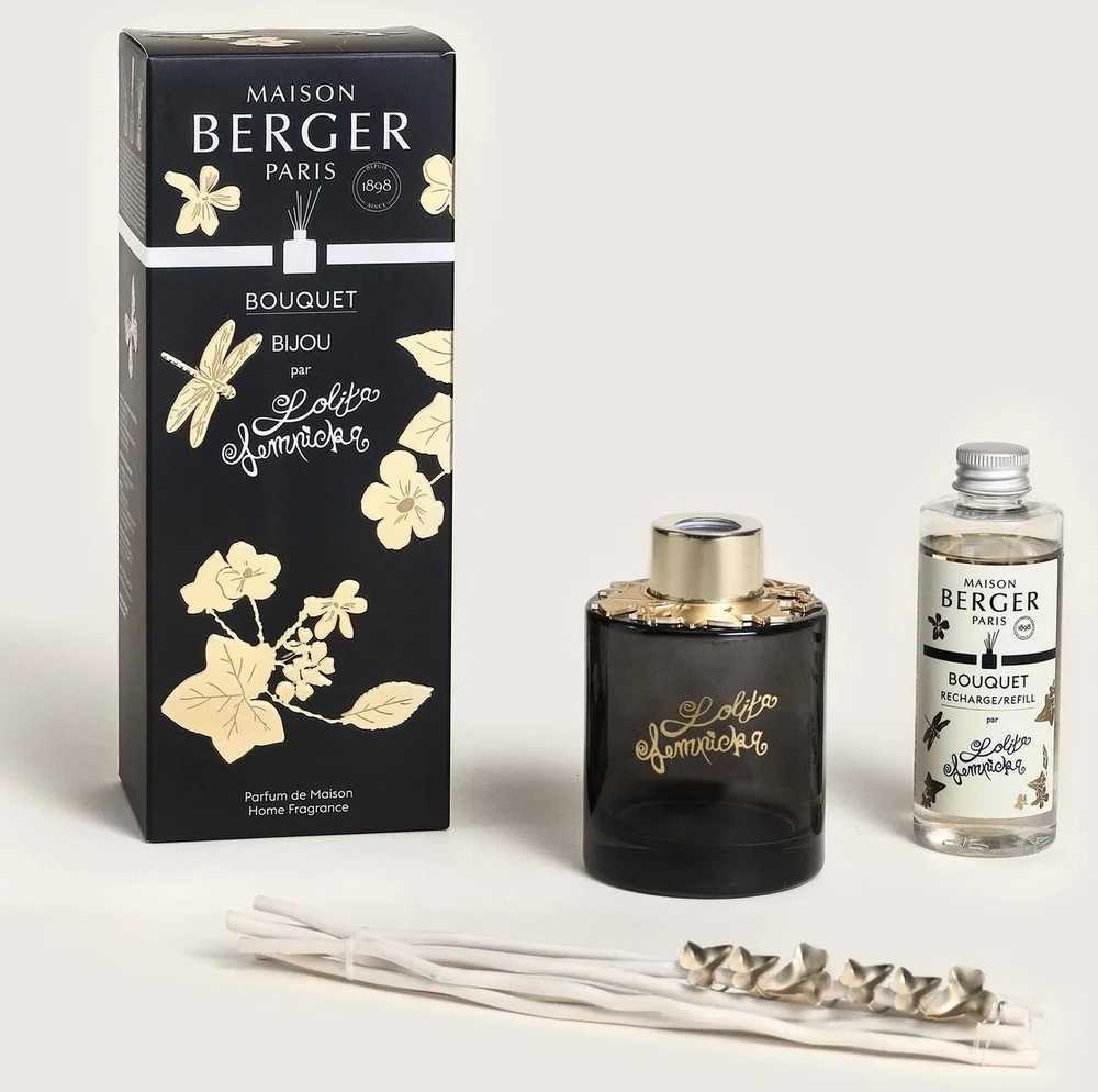 Maison Berger Paris Aroma difuzér Jewelry s náplní Lolita Lempicka, 100 ml, průhledná