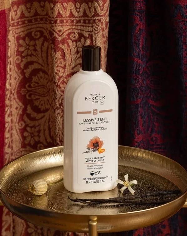 Maison Berger Paris Prací prostředek se změkčovadlem a parfémem Velvet of Orient, 1 l