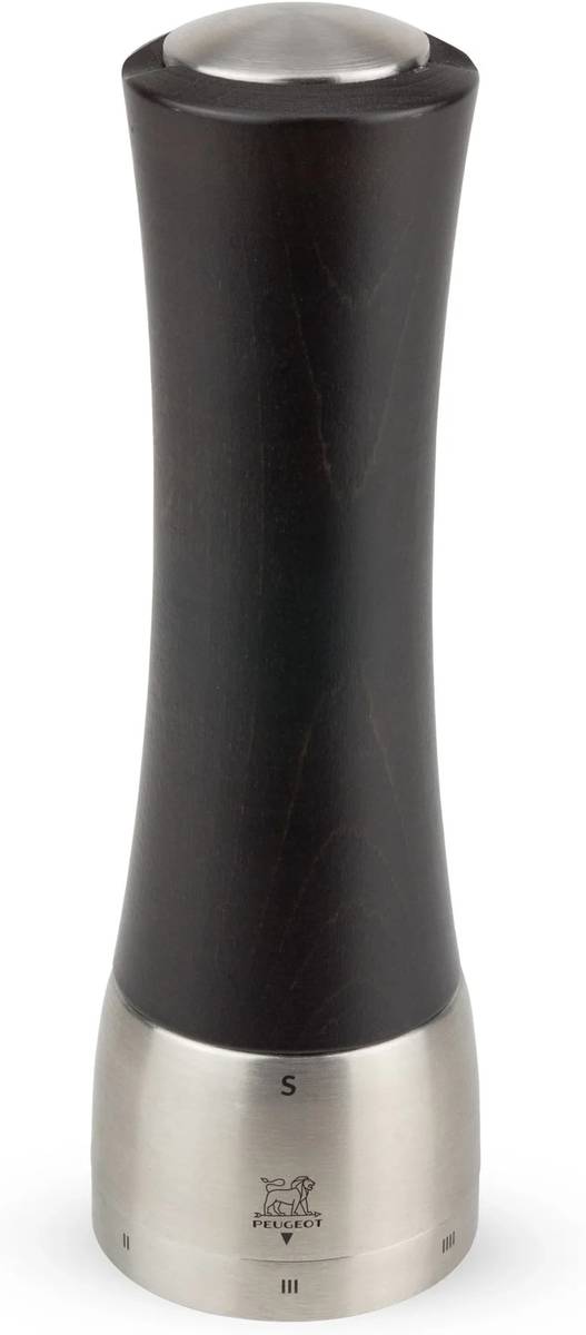 Peugeot Madras Mlýnek na sůl, 21 cm, čokoládová