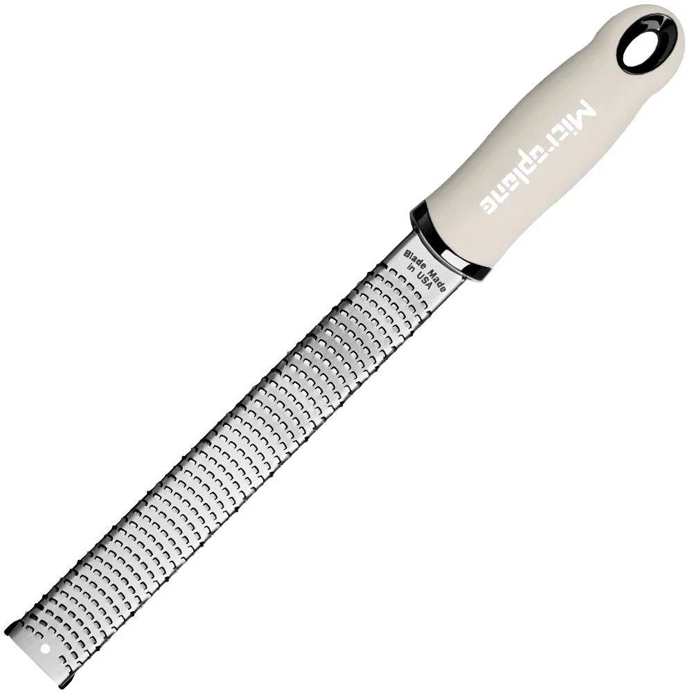 Microplane struhadlo Zester jemné s rukojetí červená