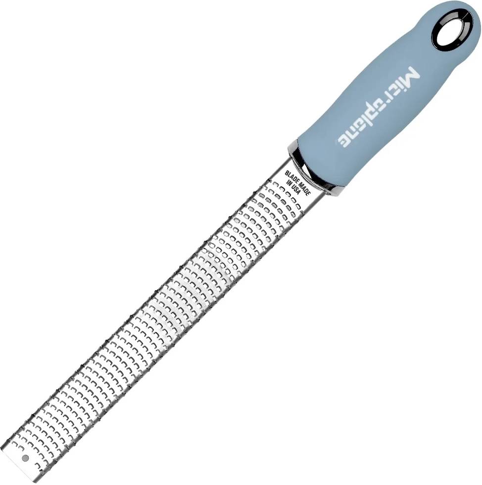 Microplane struhadlo Zester jemné s rukojetí červená