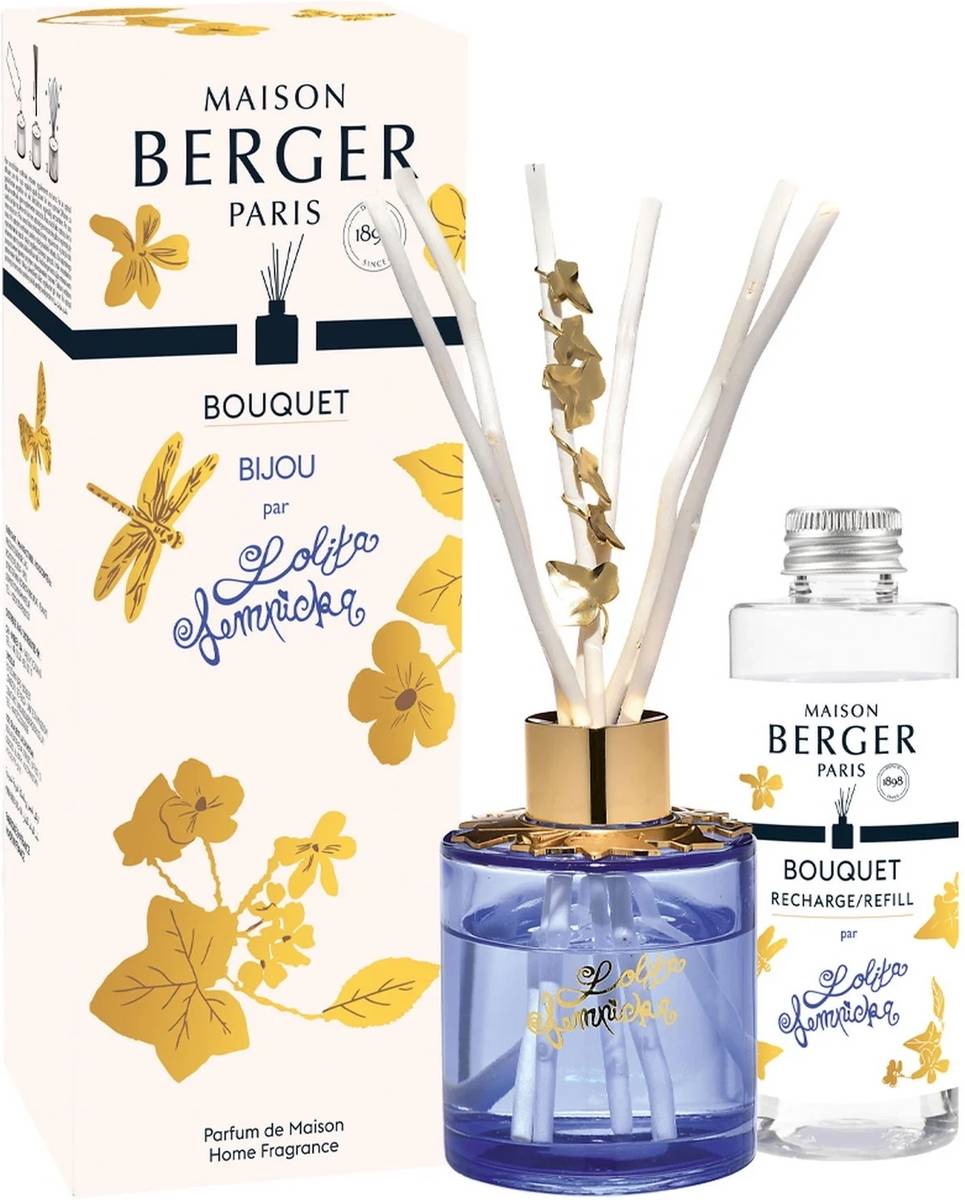 Maison Berger Paris Aroma difuzér Lolita Lempicka s náplní, 100 ml, modrá