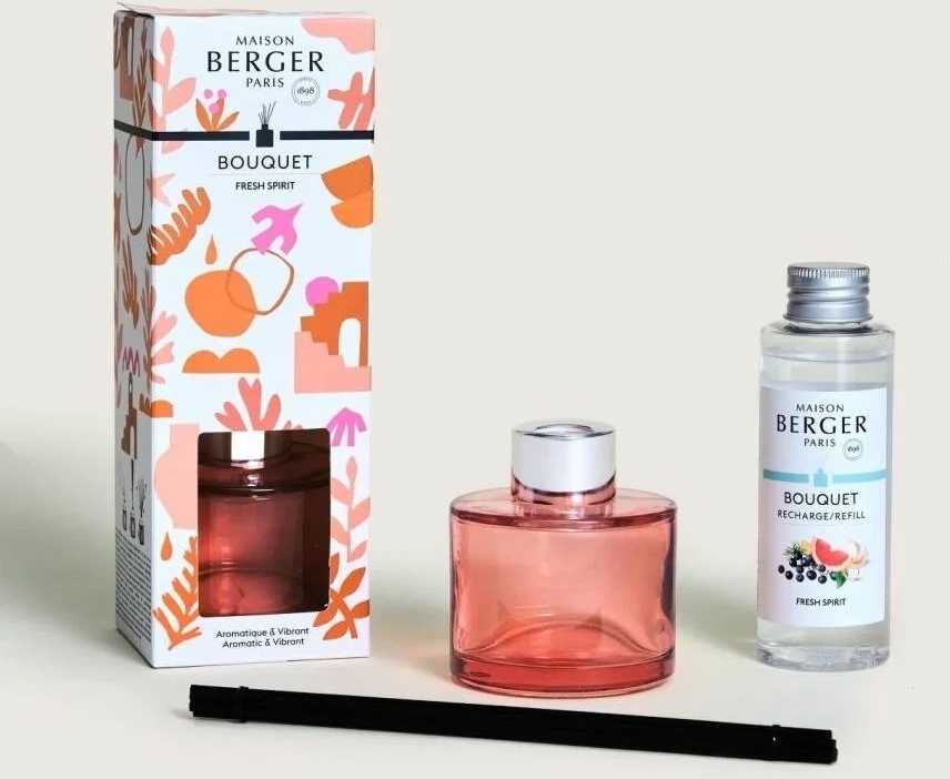 Maison Berger Paris Aroma difuzér Mini Estival s náplní Fresh Spirit, 90 ml