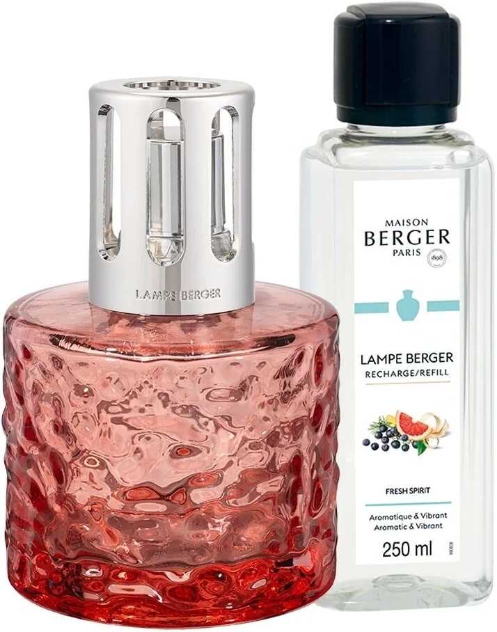 Maison Berger Paris Katalytická lampa Mirage s náplní Fresh Spirit, 250 ml, růžová
