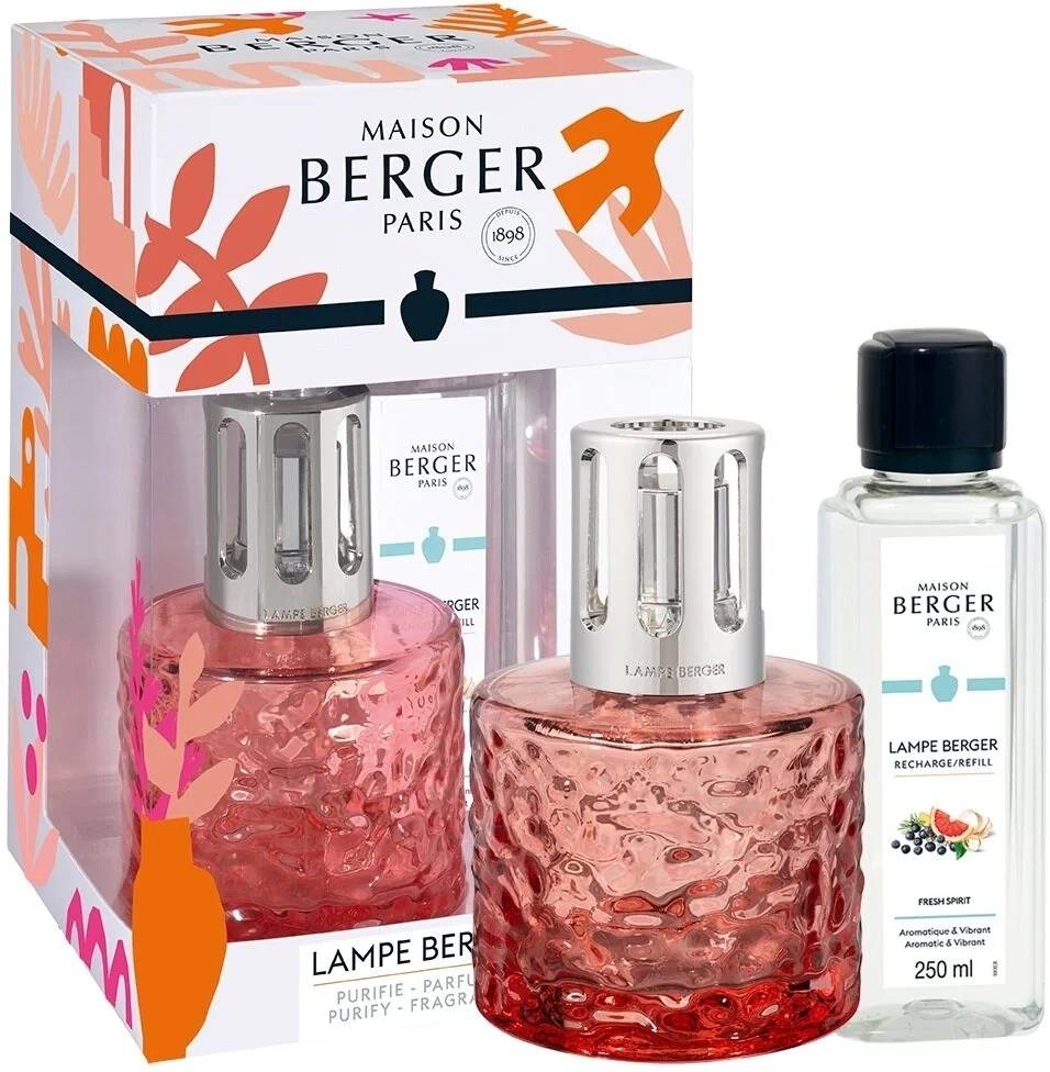 Maison Berger Paris Katalytická lampa Mirage s náplní Fresh Spirit, 250 ml, růžová